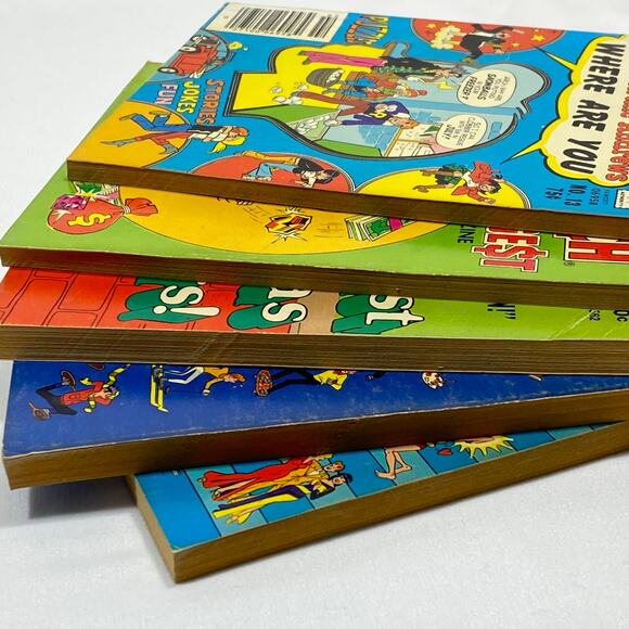 Vintage Comic Book Lot of 5 Archie JugHead Richie Rich Dennis Menace Paperback - Picture 7 of 8